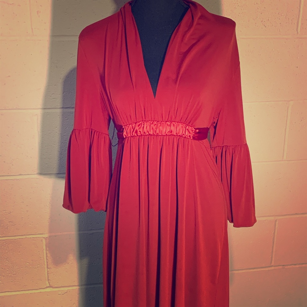 A ravishing red dress